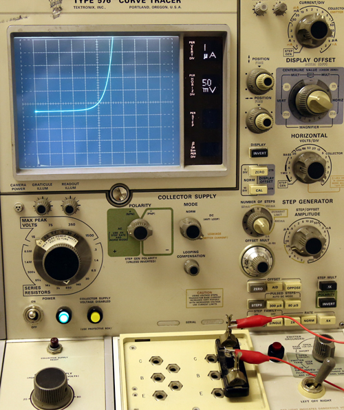 Calibrated Tektronix 576 Semiconductor Curve Tracer 1 Yr Warr USB interface 